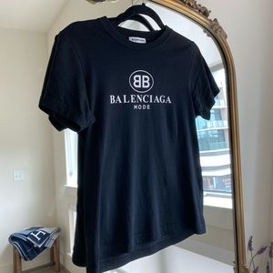 Balenciaga Tee in Black